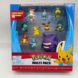 Pokémon Ultimate Battle Multi 10 Pack Action Figures battle figures and feature